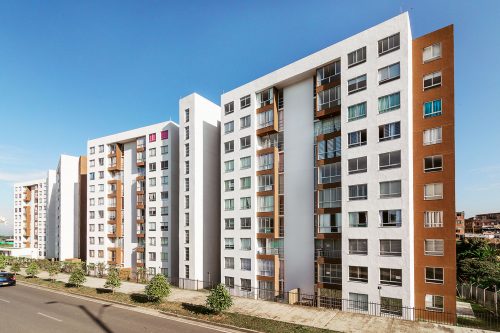 Conjunto Residencial Palo de Agua vista dos