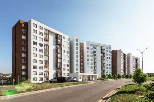 Conjunto Residencial Palo de Agua via condina