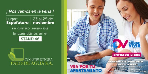 Feria-Donde-Vivir-Constructora-Palo-de-Agua Feria donde vivir 2018 apartamentos pereira