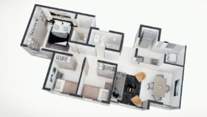 apartamentos pereira plano isometrico toledo