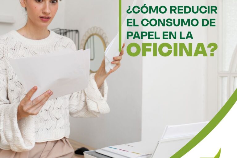 reducir consumo de papel en la oficina